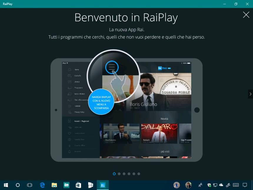 SCARICA APP RAIPLAY PER PC