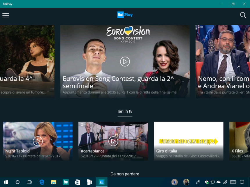 SCARICA APP RAIPLAY PER PC