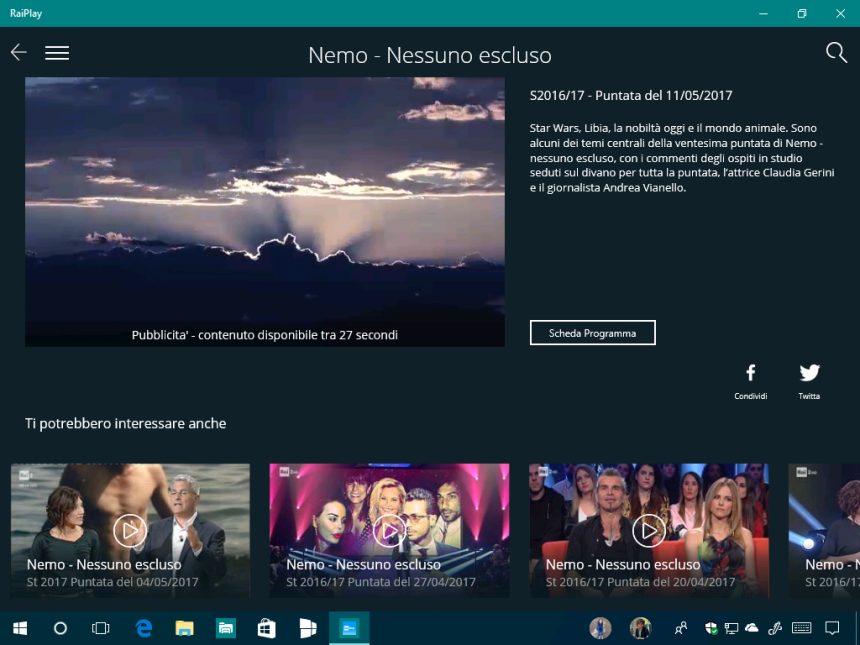 RAIPLAY PER PC GRATIS SCARICARE