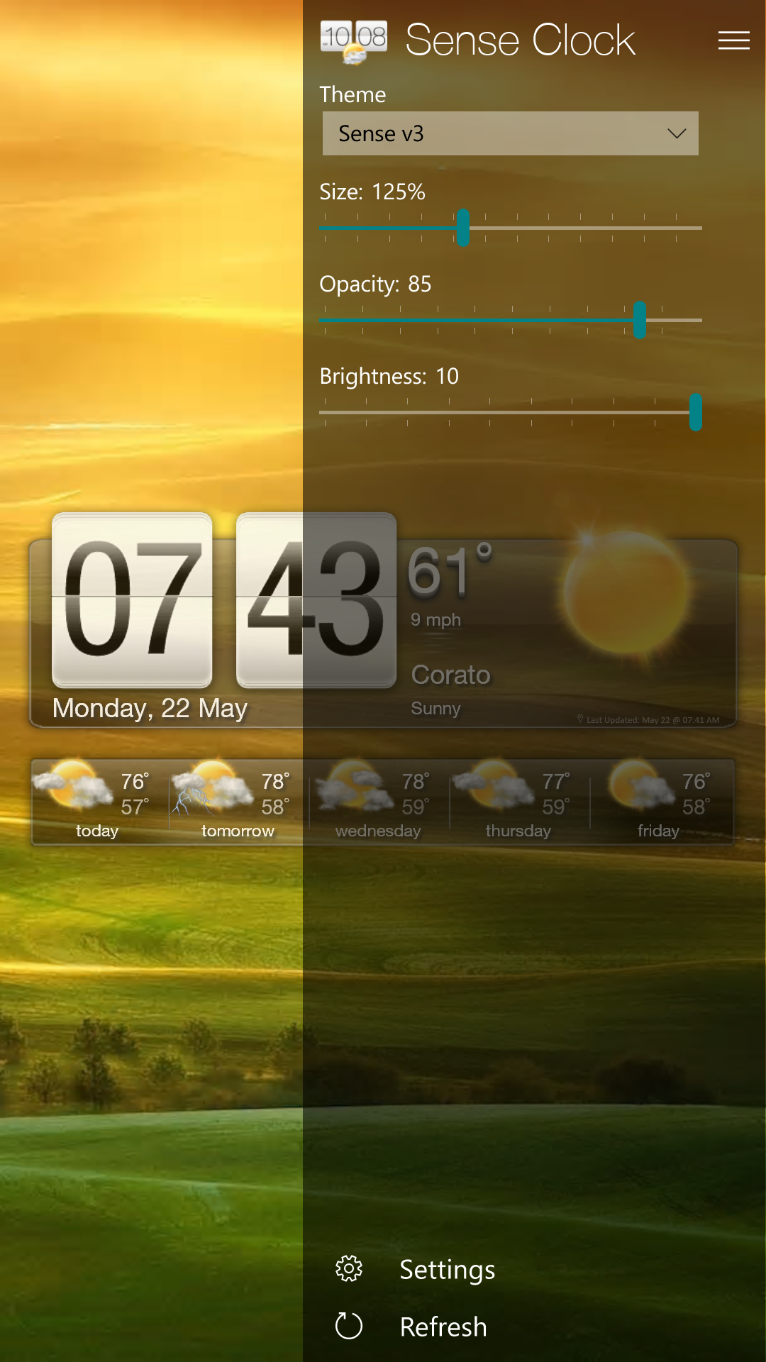 download htc sense clock widget download htc sense clock widget