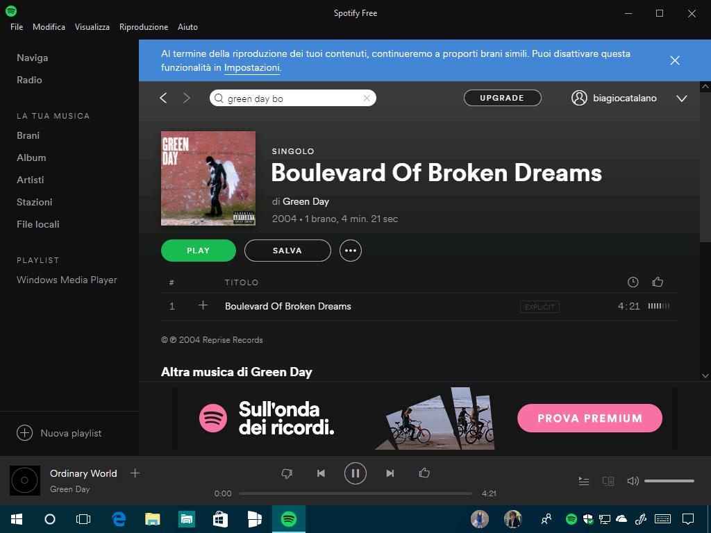 brani spotify gratis