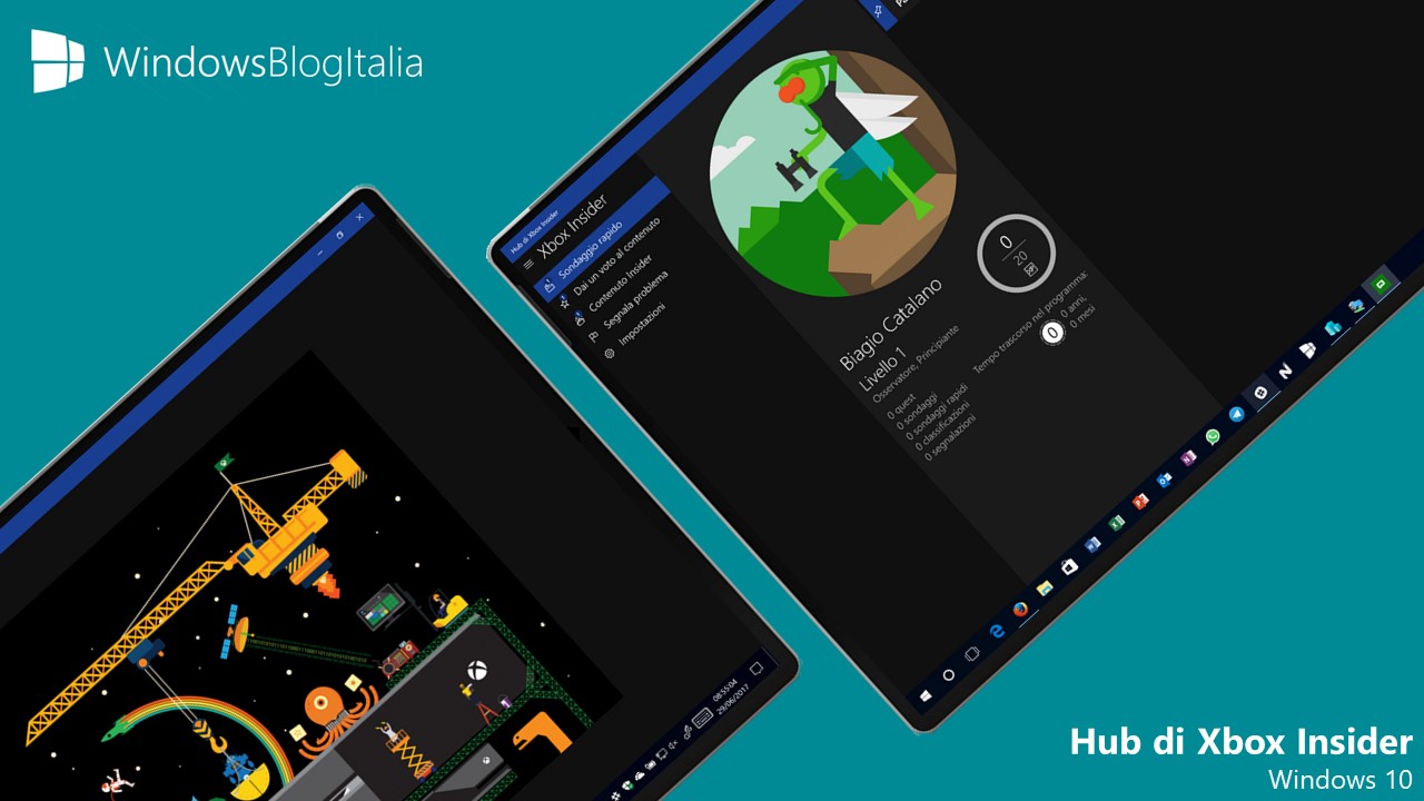 Download Hub di Xbox Insider per PC e tablet Windows 10