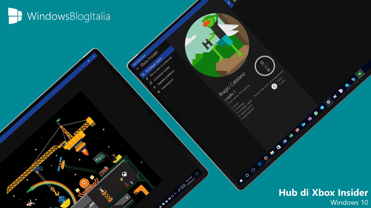 Hub di Xbox Insider