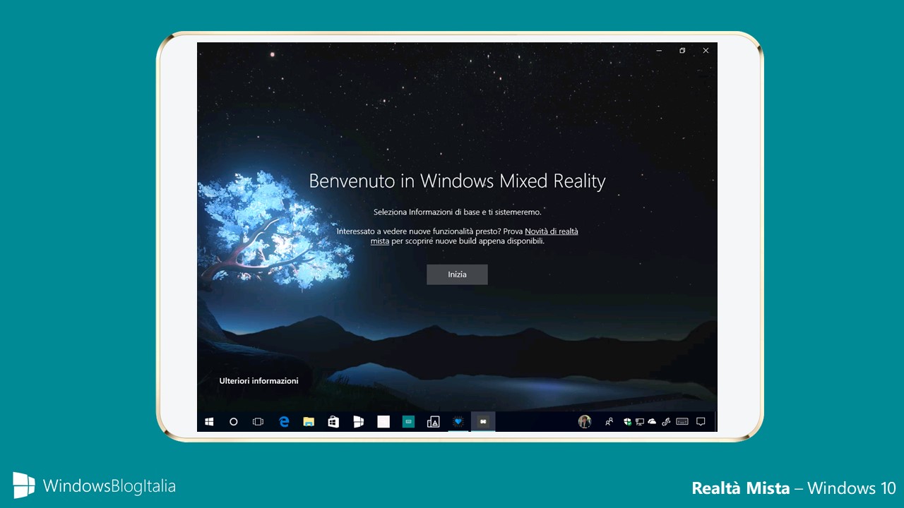 Disinstallare la Realtà Mista di Windows 10 Creators Update