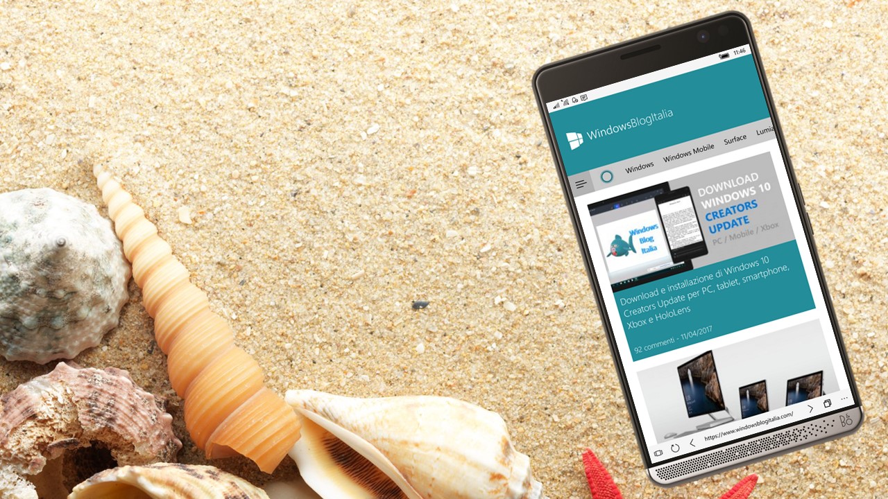 Cambiare il browser predefinito in Windows 10 Mobile