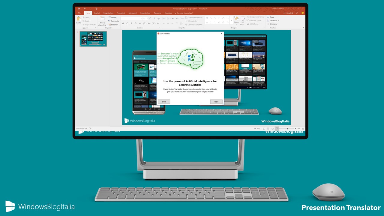 Presentation Translator