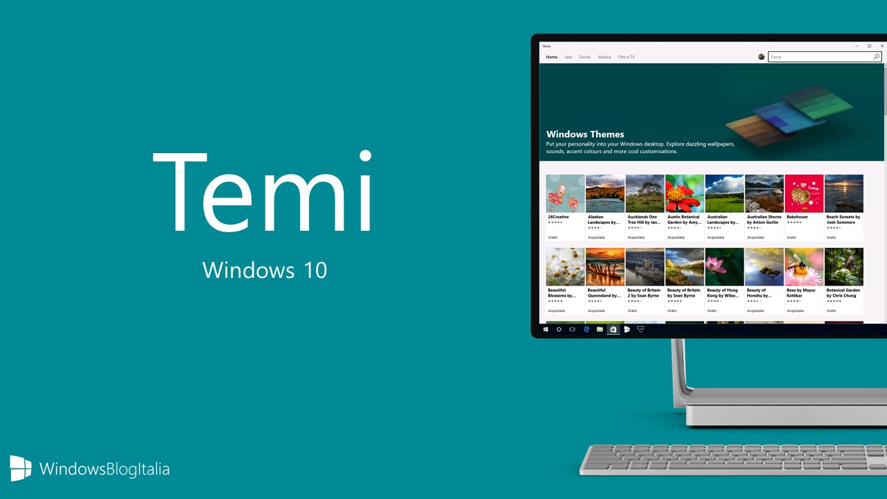 Sfondi Natalizi Lumia.I Migliori Temi Per Pc E Tablet Windows 10