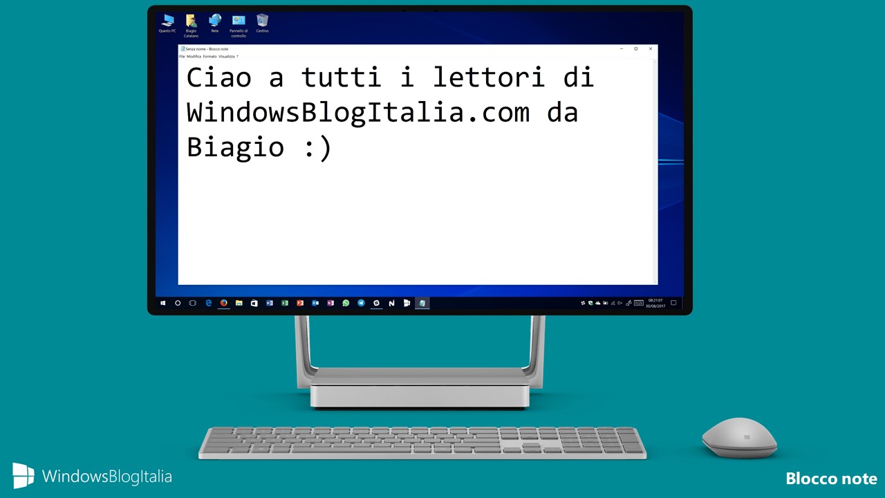 Blocco note - Windows Store e Windows 10