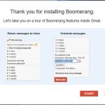 Boomerang for Gmail installazione