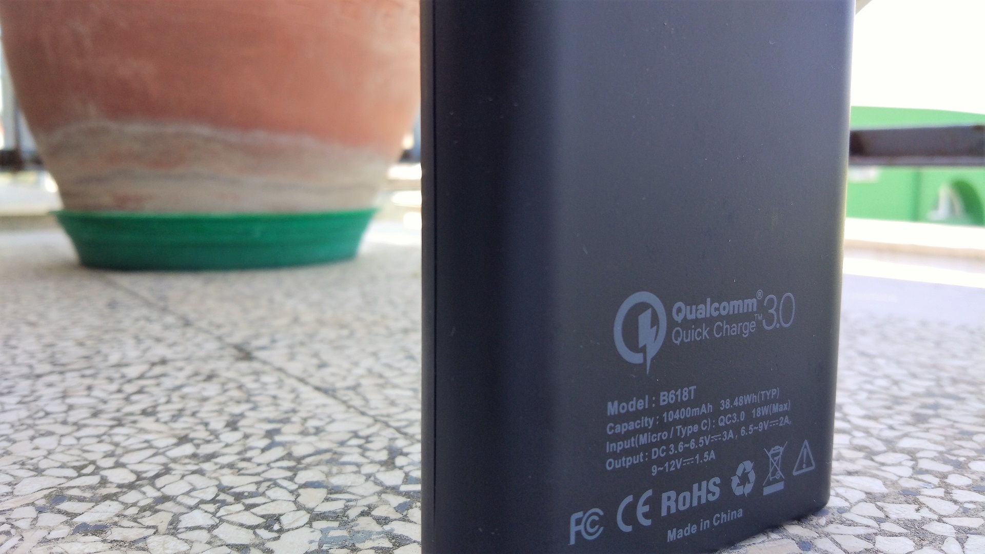 Choetech B618T power bank Quick Charge 3