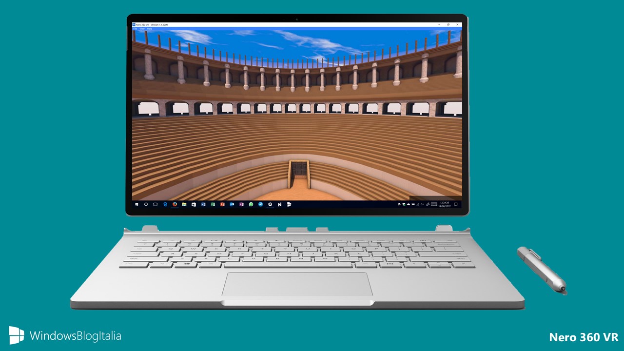 Nero 360 VR, l'app per visualizzare le immagini panoramiche in Windows 10