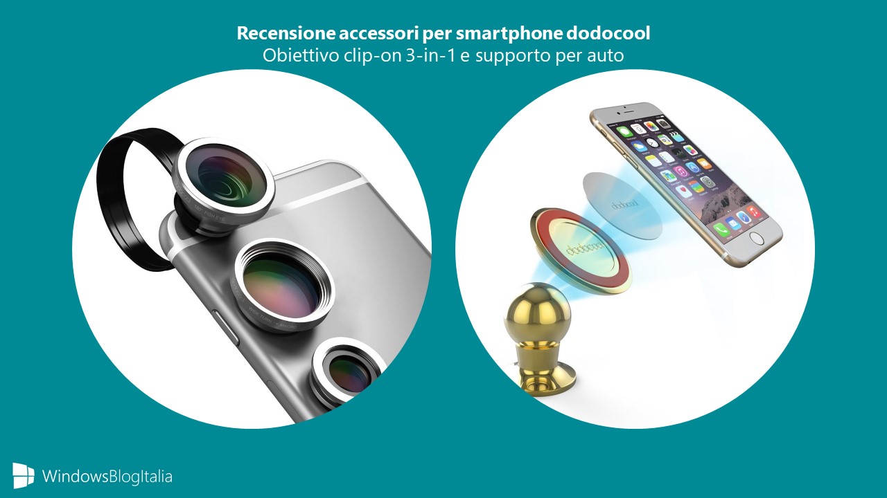 Recensione accessori smartphone dodocool