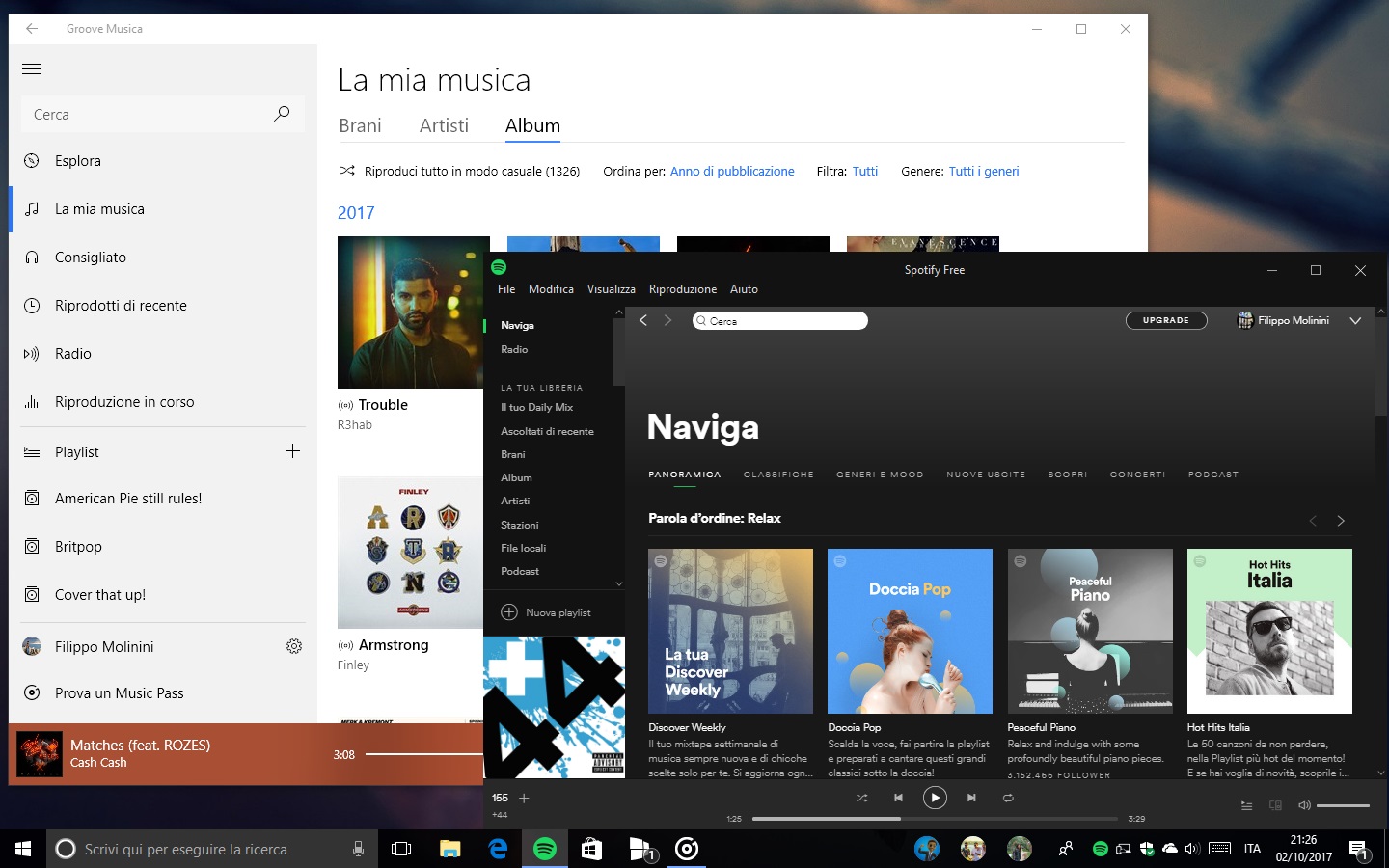 Addio Groove Musica Microsoft Spotify