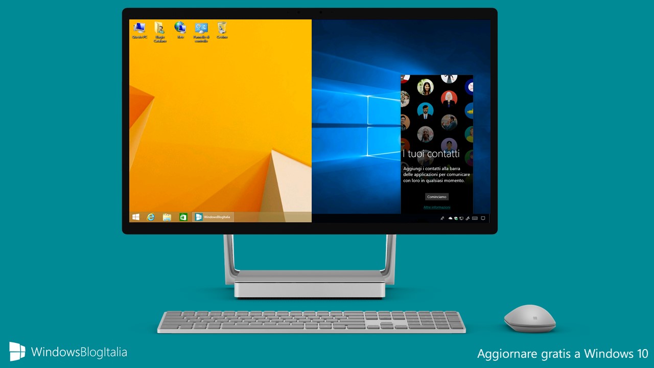 Aggiornare gratis a Windows 10 Fall Creators Update da Windows 7 e Windows 8.1