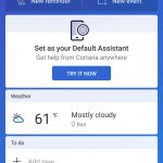 Cortana per Android scheda To Do