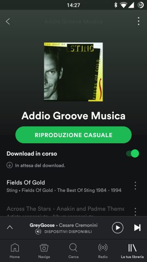 Trasferire playlist da Groove Musica a Spotify