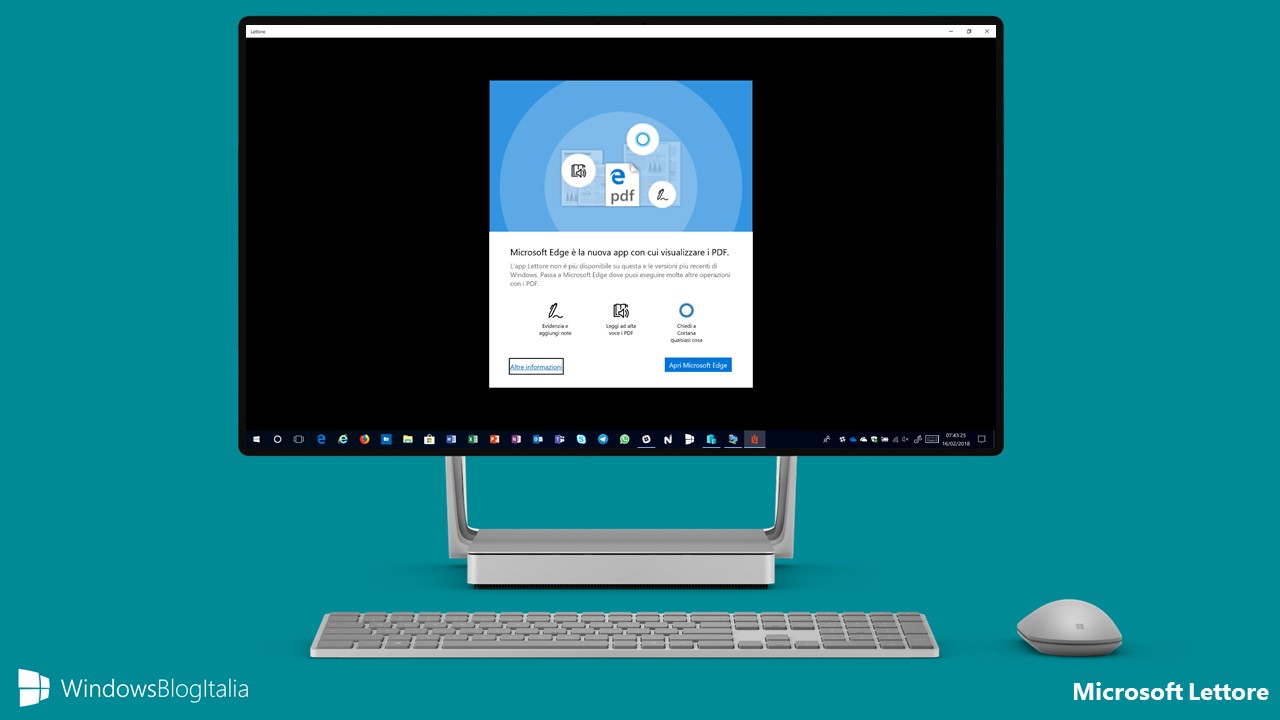 Microsoft abbandona l'app Lettore in favore di... Microsoft Edge!