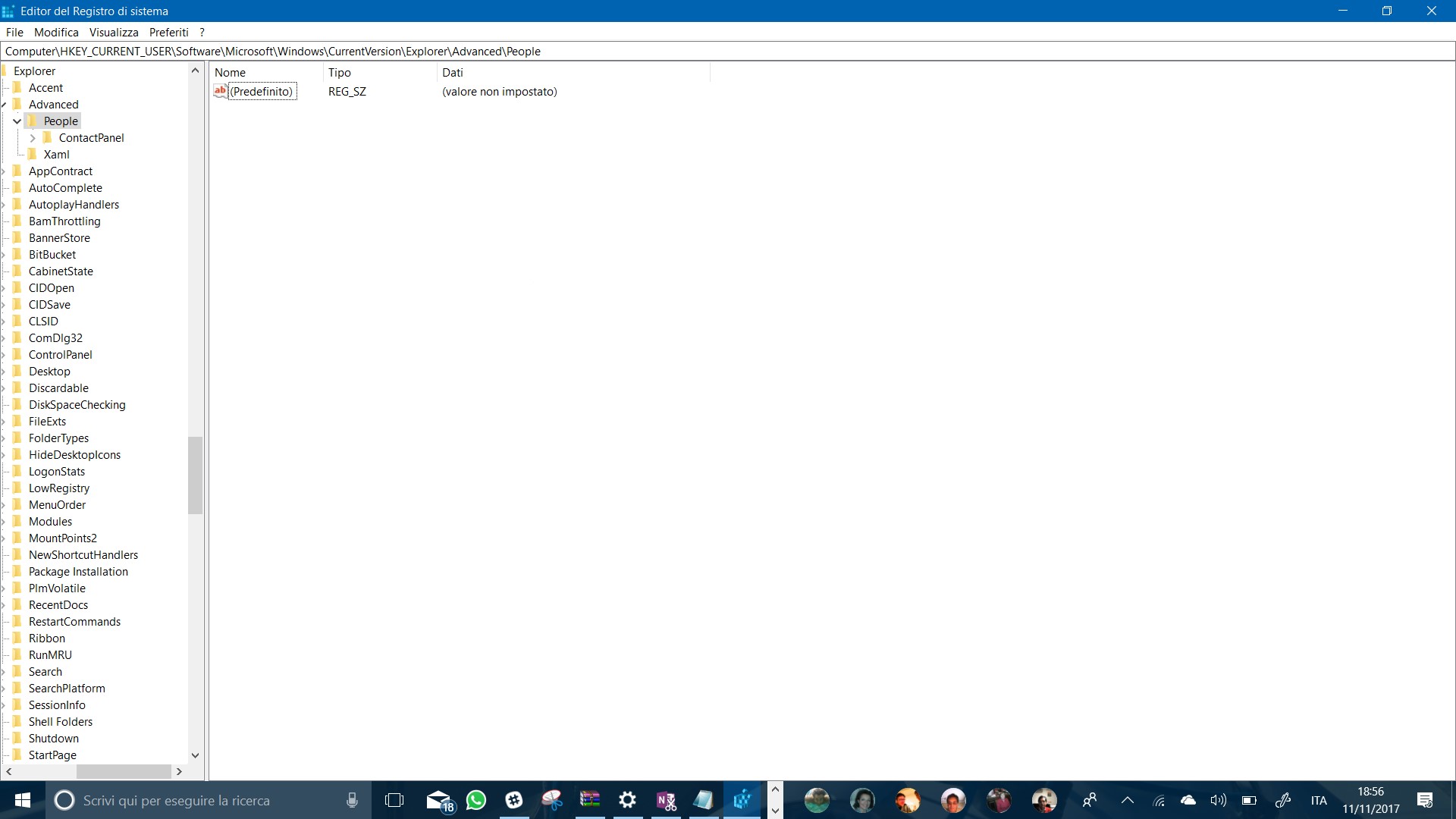 Registro Sistema Windows