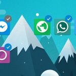 Microsoft Launcher Android 4.4 selezione multipla app home screen