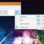 Screentik app Windows 10 fare screenshot opzioni