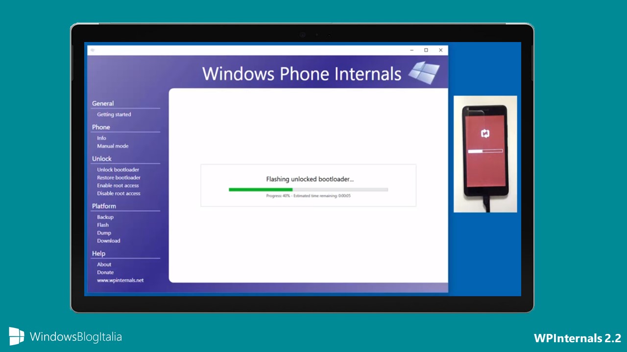 Windows Phone Internals sblocco Lumia