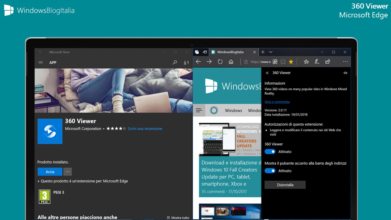 Estensione di Microsoft Edge