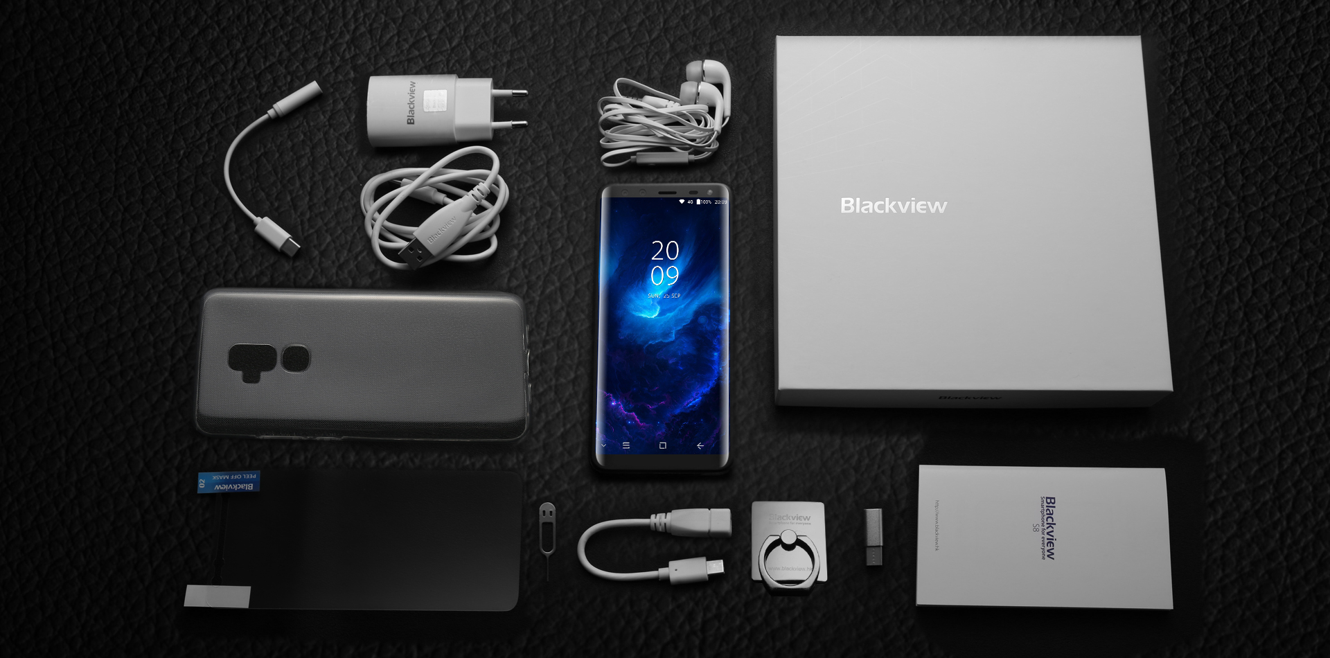 Blackview S8 contenuto della confezione