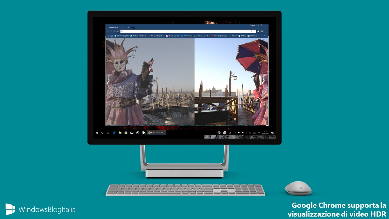 Google Chrome SDR HDR