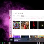 Groove Musica Windows 10 redesign barra di riproduzione tema chiaro