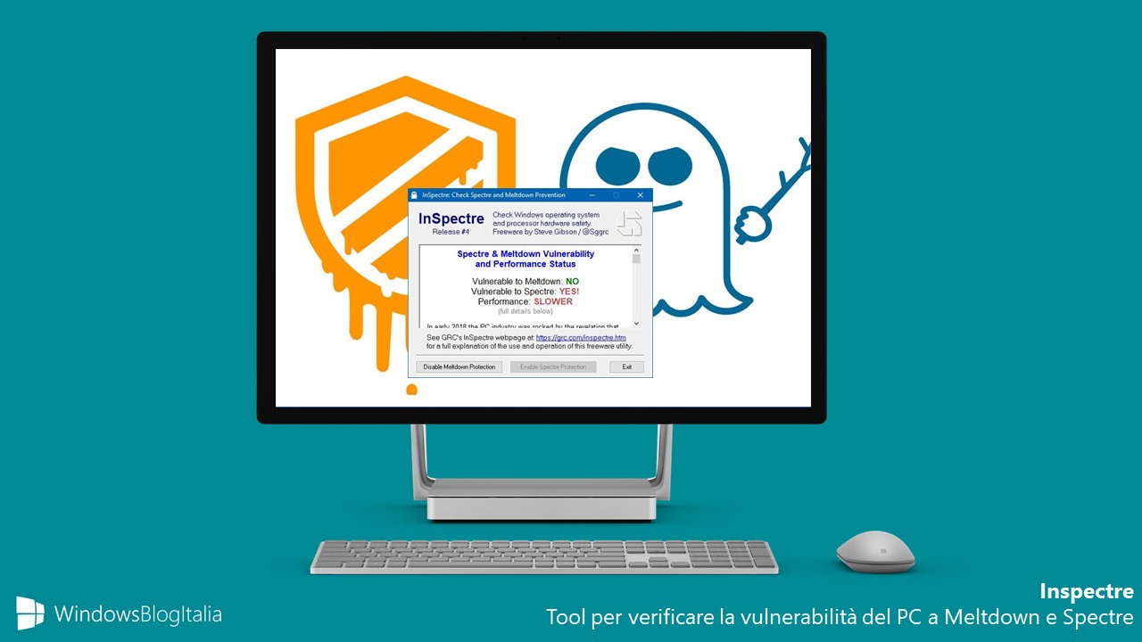 Tool Inspectre Meltdown Spectre