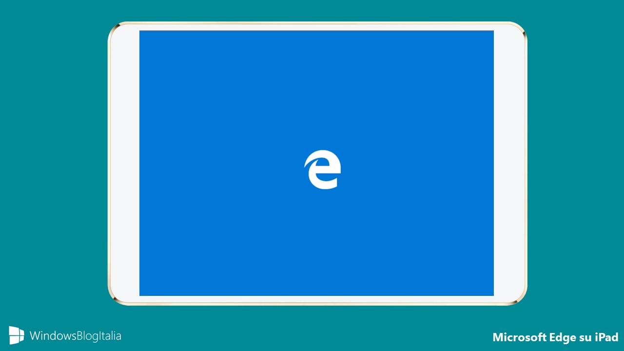 Microsoft Edge su iPad