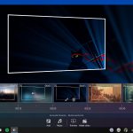 Movie Maker Free app Windows 10 timeline foto selezionata