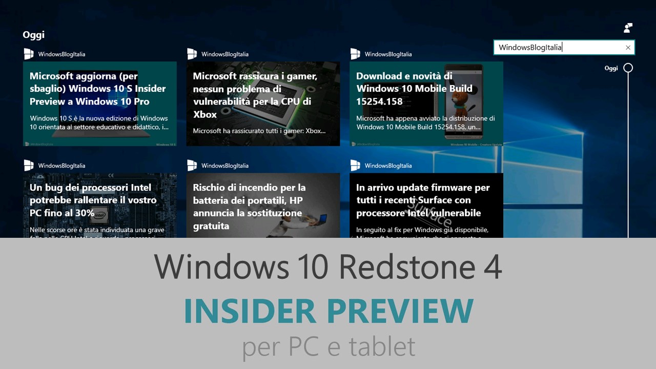 microsoft windows 10 redstone 4 update