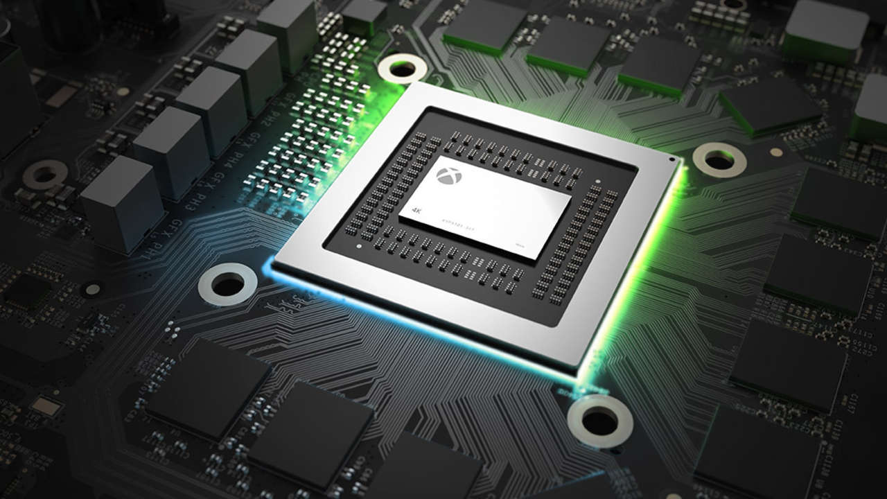 Xbox One X chipset CPU