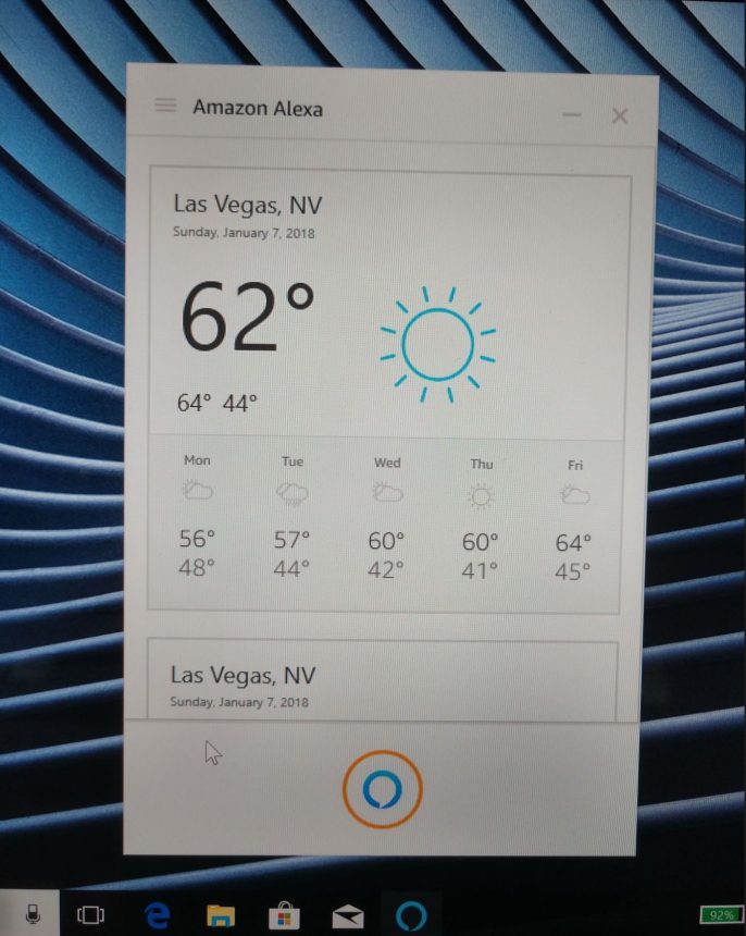 alexa su Windows 10