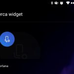 Microsoft Launcher Beta 4.6 widget Cortana integrata