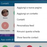 Microsoft Launcher Beta 4.6 widget contatti migliorato