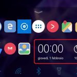 Microsoft Launcher Beta 4.6 widget dock