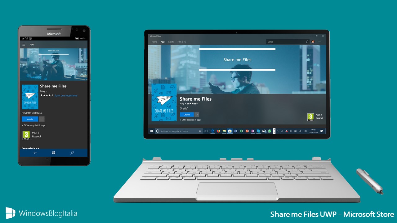 share me files uwp