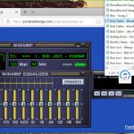 WinAmp2-js player musicale browser Edge Chrome Firefox Safari drag&drop