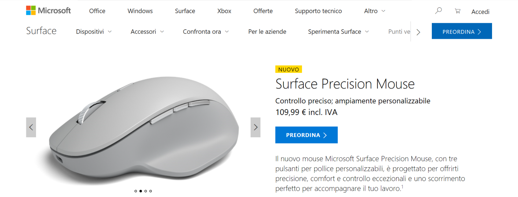 surface precision mouse store