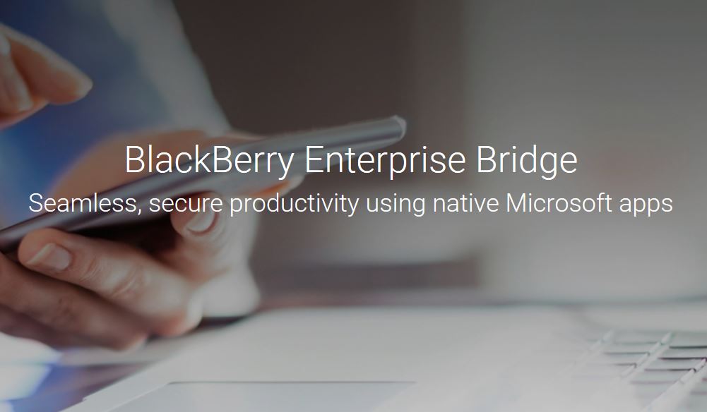 BlackBerry Enterprise BRIDGE