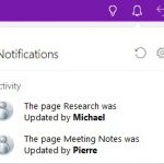 OneNote modifiche utenti blocco appunti condiviso