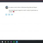 Twitter PWA Windows 10 scrittura tweet