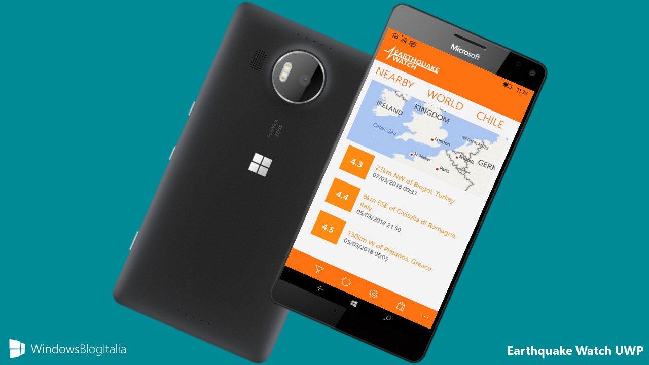 app monitoraggio terremoti