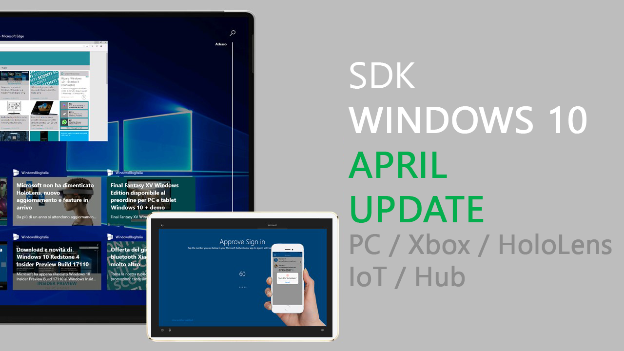 Windows 10 April 2018 Update SDK