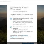 accesso cloud easy writer
