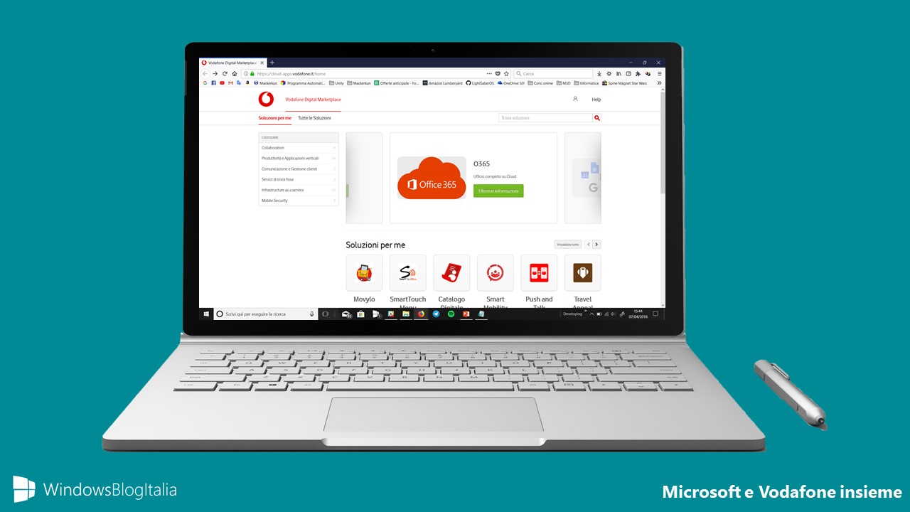 Microsoft e Vodafone insieme per le piccole e medie imprese