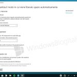 Sensore memoria Windows 10 April Update 1