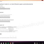 Sensore memoria Windows 10 April Update 3